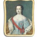 Miniature of Catherine II (c.1755, priv.coll)